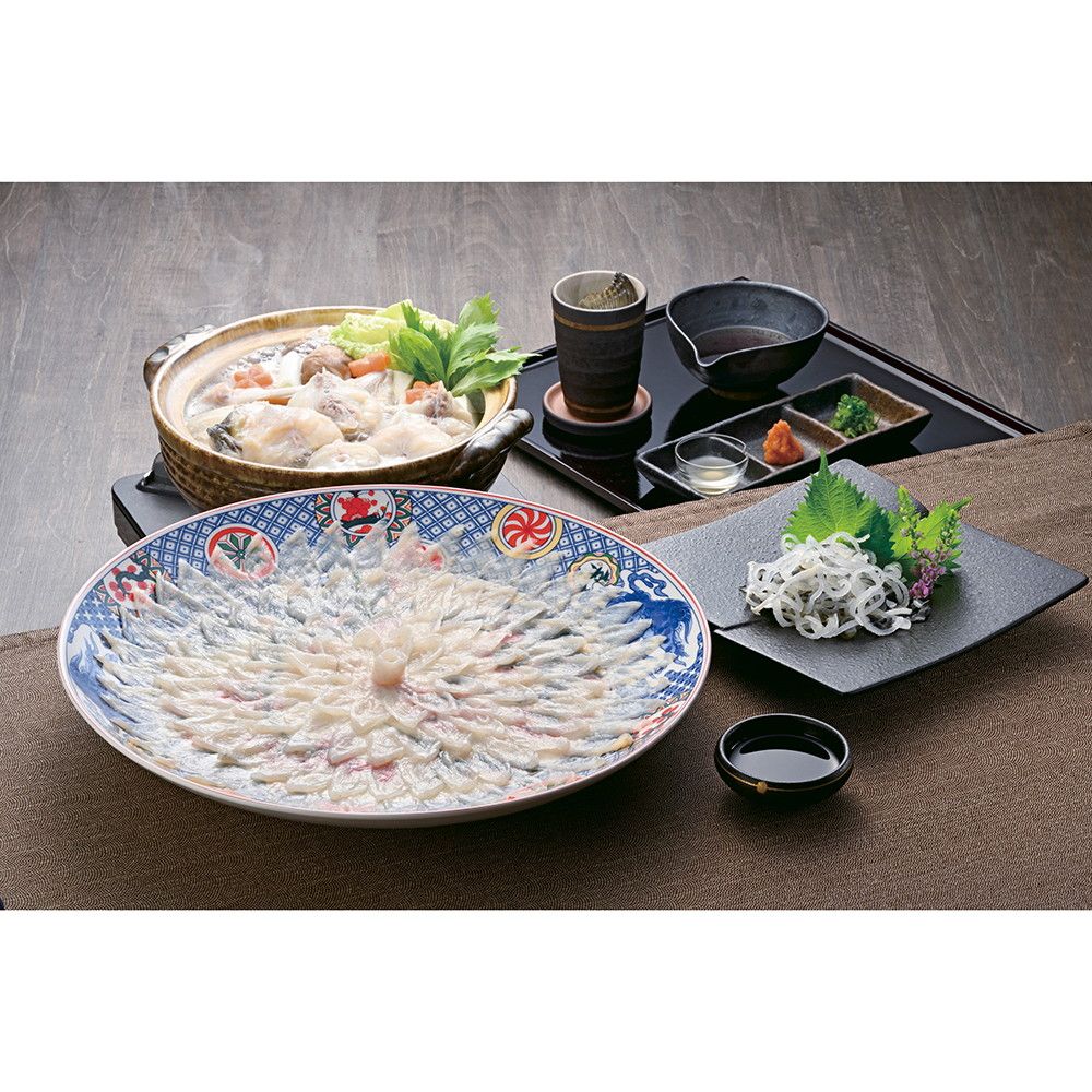 ＜関とら本店＞とらふぐ料理セット 4種計6個  賞味期限：出荷日より冷凍80日